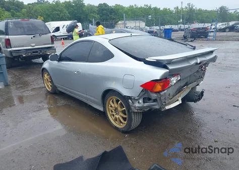 2002 Acura Rsx Type S from USA, damaged, VIN JH4DC53022C033213